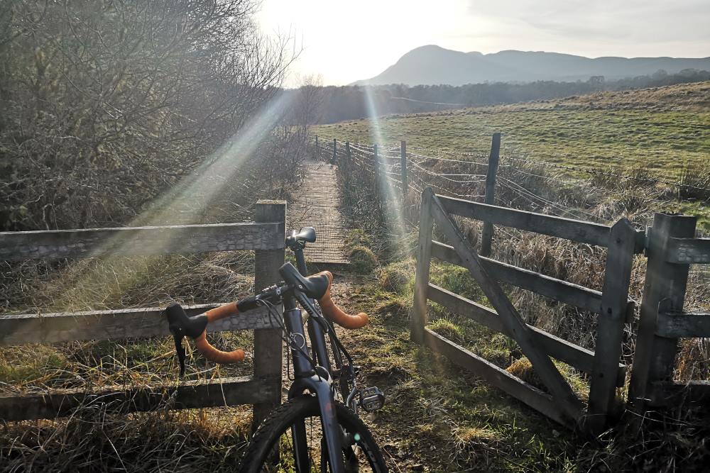 Mountain bike on the Loch Ness 360° Trail
