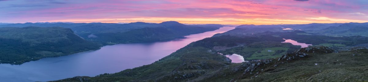 Loch Ness at sunset